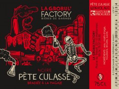 A05 - Bière noire 75cl : "Pète Culasse" A05 - Bière noire 75cl : "Pète Culasse"