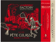 B05 - Bière noire 33cl : "Pète Culasse" B05 - Bière noire 33cl : "Pète Culasse"