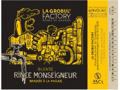 B02 - Bière blonde 33cl : "Rince Monseigneur" B02 - Bière blonde 33cl : "Rince Monseigneur"