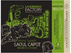 B04 - Bière brune tourbée 33cl : "Saoul Capot" B04 - Bière brune tourbée 33cl : "Saoul Capot"