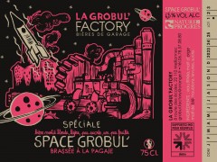 A093 - Bière spéciale 75cl : " Space Grobul' " blonde - type saison - Légère, peu sucrée, fruitée A093 - Bière spéciale 75cl : " Space Grobul' " blonde - type saison - Légère, peu sucrée, fruitée